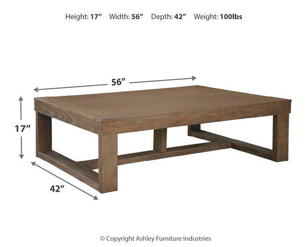 Cariton Coffee Table - Unclaimed Freight North (Aitkin, MN)