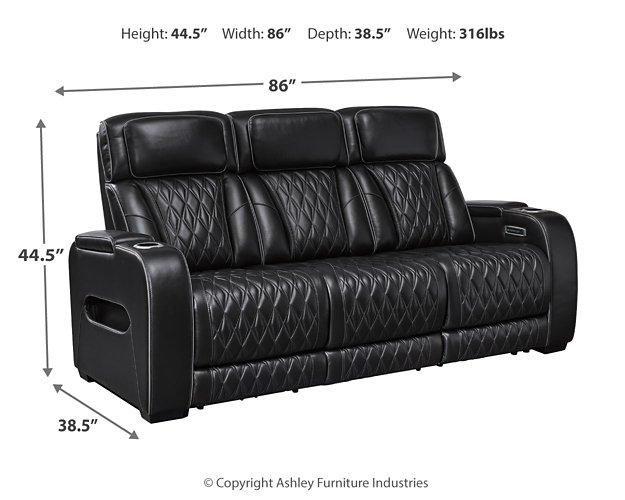 Boyington Power Reclining Sofa - Unclaimed Freight North (Aitkin, MN)