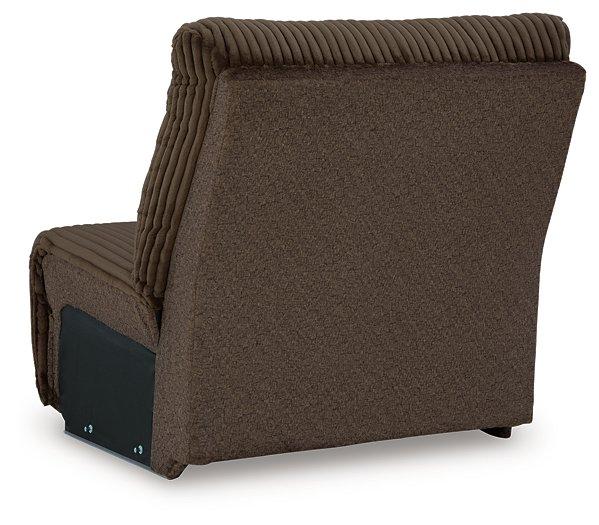 Top Tier Reclining Sectional with Chaise - Unclaimed Freight North (Aitkin, MN)