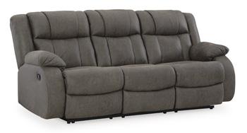 First Base Reclining Sofa - Unclaimed Freight North (Aitkin, MN)