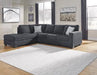 Altari Sectional with Chaise - Unclaimed Freight North (Aitkin, MN)