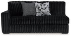 Midnight-Madness Sectional Sofa with Chaise - Unclaimed Freight North (Aitkin, MN)