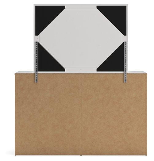 Cayboni Dresser and Mirror - Unclaimed Freight North (Aitkin, MN)