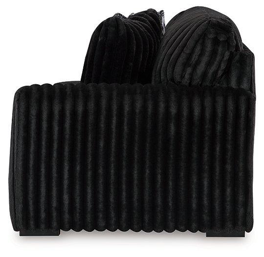 Midnight-Madness Sectional Sofa with Chaise - Unclaimed Freight North (Aitkin, MN)