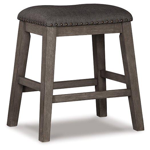 Caitbrook Counter Height Upholstered Bar Stool - Unclaimed Freight North (Aitkin, MN)