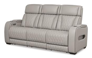 Boyington Power Reclining Sofa - Unclaimed Freight North (Aitkin, MN)