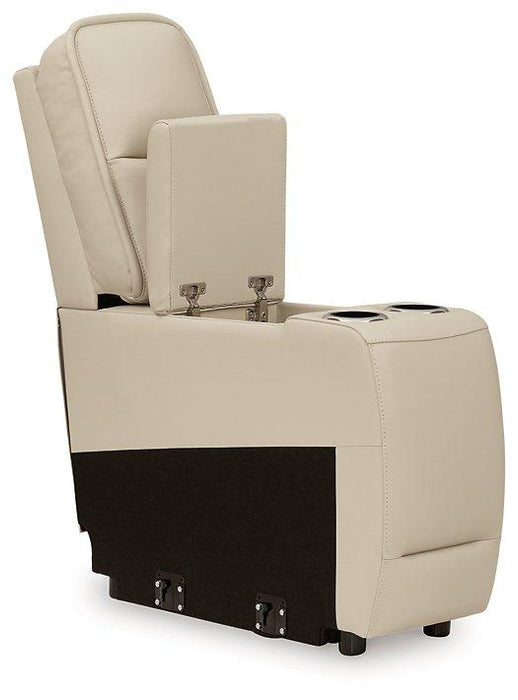 Double Deal Reclining Sectional with 2 Consoles - Unclaimed Freight North (Aitkin, MN)