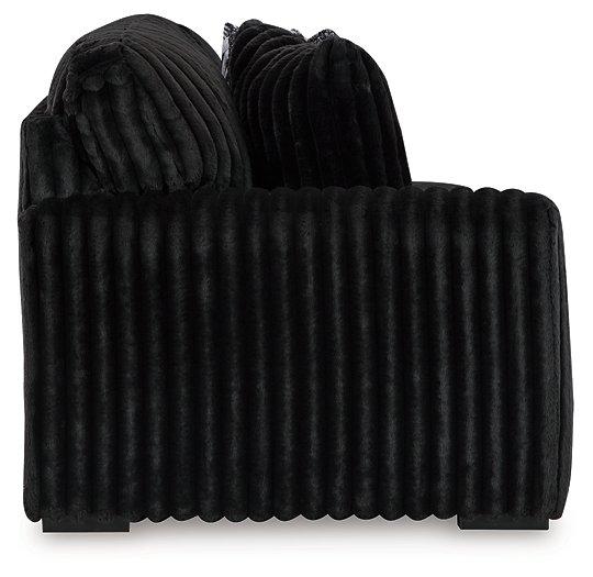 Midnight-Madness Sectional Sofa with Chaise - Unclaimed Freight North (Aitkin, MN)