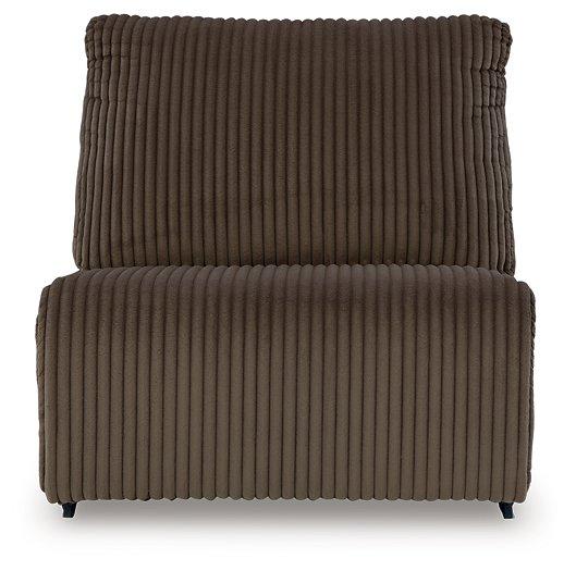 Top Tier Reclining Sectional with Chaise - Unclaimed Freight North (Aitkin, MN)