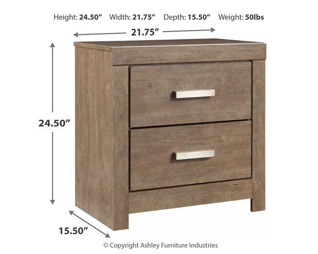 Culverbach Nightstand - Unclaimed Freight North (Aitkin, MN)