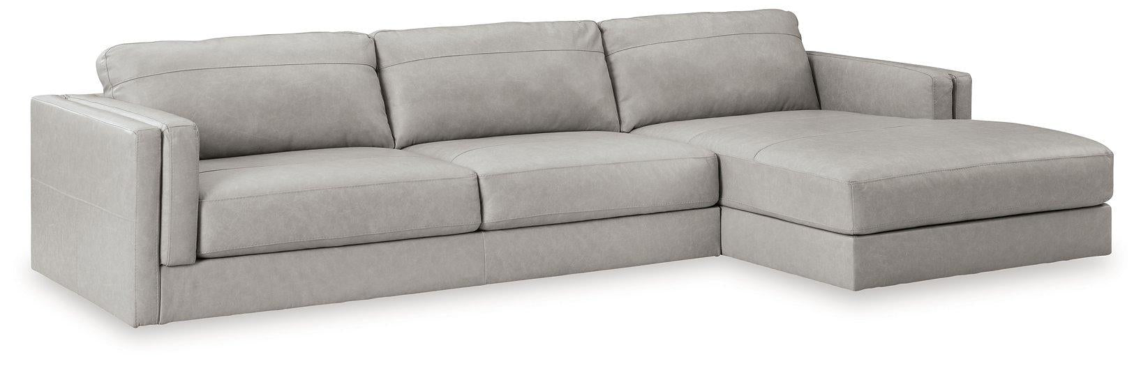 Amiata Sectional with Chaise - Unclaimed Freight North (Aitkin, MN)