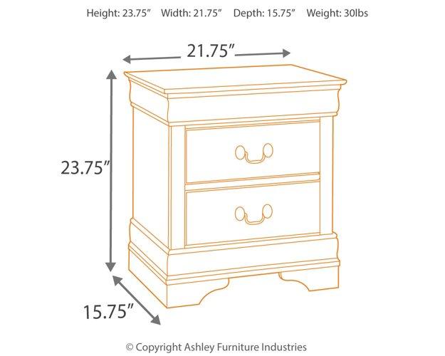 Alisdair Nightstand - Unclaimed Freight North (Aitkin, MN)