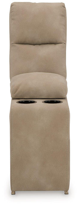 Next-Gen DuraPella Power Reclining Sectional Loveseat with Console - Unclaimed Freight North (Aitkin, MN)