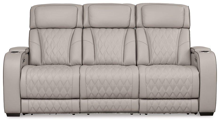 Boyington Power Reclining Sofa - Unclaimed Freight North (Aitkin, MN)
