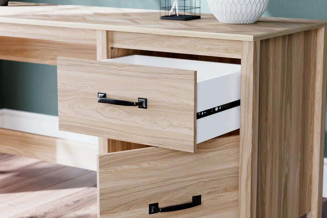 Battelle 60" Home Office Desk with Return - Unclaimed Freight North (Aitkin, MN)