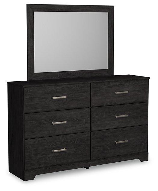 Belachime Dresser and Mirror - Unclaimed Freight North (Aitkin, MN)