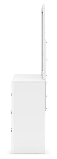 Binterglen Dresser and Mirror - Unclaimed Freight North (Aitkin, MN)