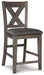 Caitbrook Counter Height Upholstered Bar Stool - Unclaimed Freight North (Aitkin, MN)