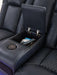 Fyne-Dyme Power Reclining Loveseat with Console - Unclaimed Freight North (Aitkin, MN)