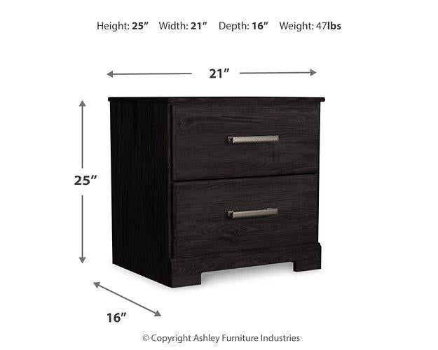 Belachime Nightstand - Unclaimed Freight North (Aitkin, MN)