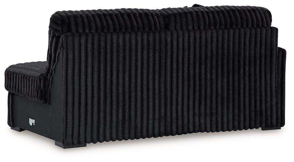 Midnight-Madness Sectional Sofa with Chaise - Unclaimed Freight North (Aitkin, MN)