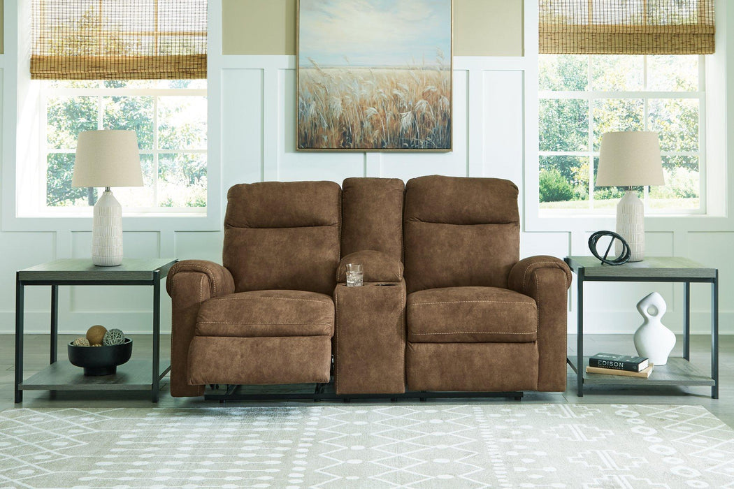 Edenwold Reclining Loveseat with Console