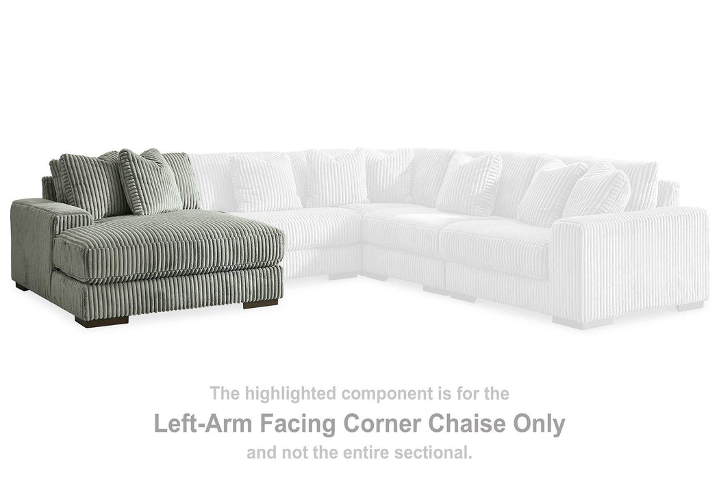 Lindyn Sectional with Double Chaise - Unclaimed Freight North (Aitkin, MN)