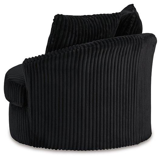 Gramwell Swivel Accent Chair - Unclaimed Freight North (Aitkin, MN)