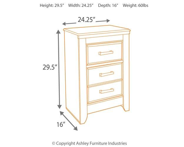 Juararo Nightstand - Unclaimed Freight North (Aitkin, MN)