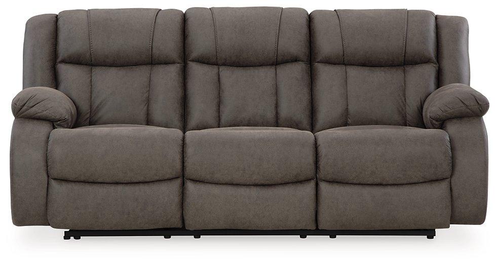 First Base Reclining Sofa - Unclaimed Freight North (Aitkin, MN)