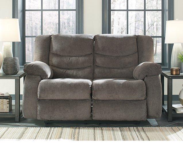 Tulen Reclining Loveseat - Unclaimed Freight North (Aitkin, MN)