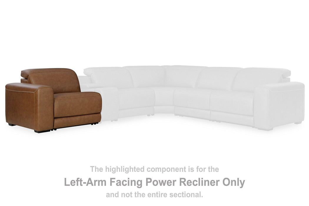 Magic Man 5-Piece Power Reclining Sectional - Unclaimed Freight North (Aitkin, MN)
