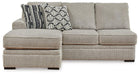 Calnita Sectional with Chaise - Unclaimed Freight North (Aitkin, MN)