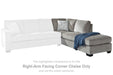 Altari Sectional with Chaise - Unclaimed Freight North (Aitkin, MN)