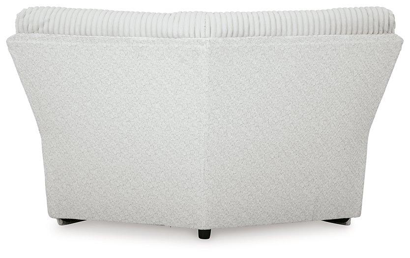 Top Tier Reclining Sectional with Chaise - Unclaimed Freight North (Aitkin, MN)