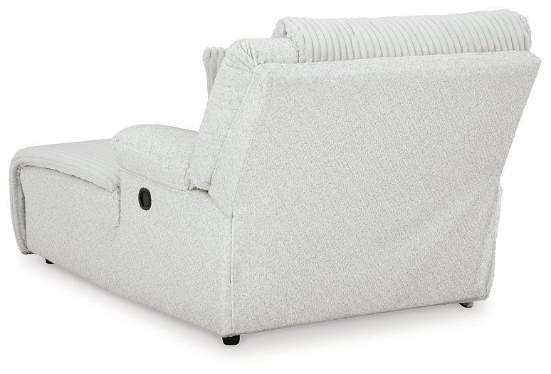 Top Tier Reclining Sectional with Chaise - Unclaimed Freight North (Aitkin, MN)