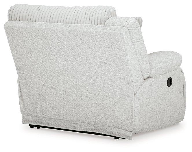 Top Tier Reclining Sectional with Chaise - Unclaimed Freight North (Aitkin, MN)