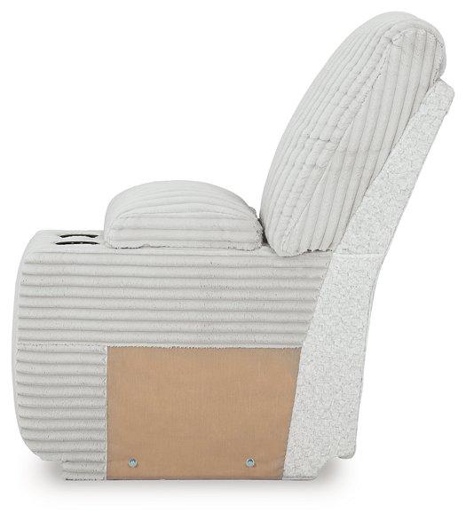 Top Tier Reclining Sectional with Chaise - Unclaimed Freight North (Aitkin, MN)