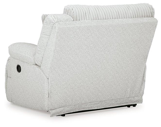 Top Tier Reclining Sectional with Chaise - Unclaimed Freight North (Aitkin, MN)