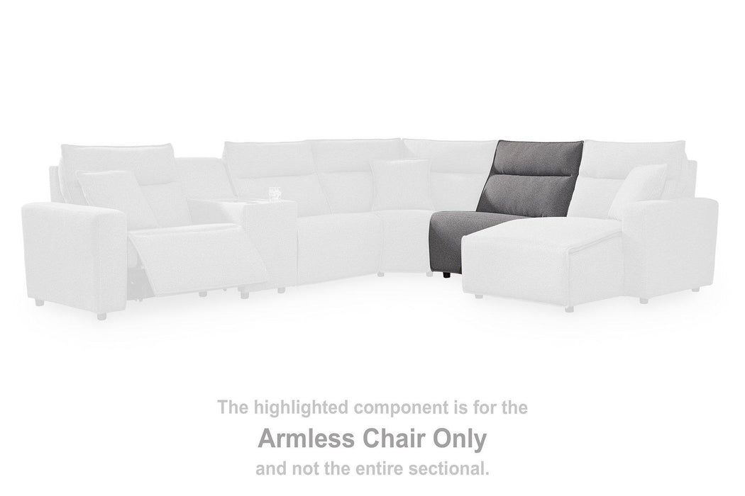 Modmax II Power Reclining Sectional with Audio Consoles - Unclaimed Freight North (Aitkin, MN)