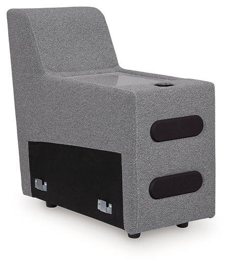 Modmax II Power Reclining Sectional with Audio Consoles - Unclaimed Freight North (Aitkin, MN)