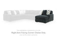 Midnight-Madness Sectional Sofa with Chaise - Unclaimed Freight North (Aitkin, MN)