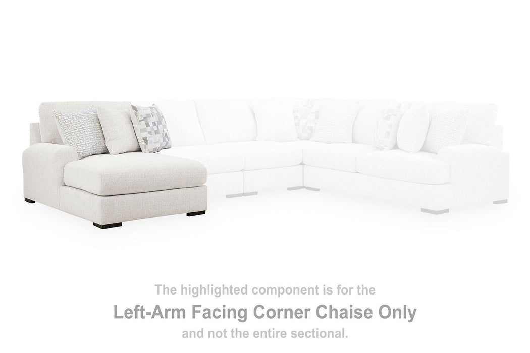 Misty-Lakes Double Chaise Sectional - Unclaimed Freight North (Aitkin, MN)