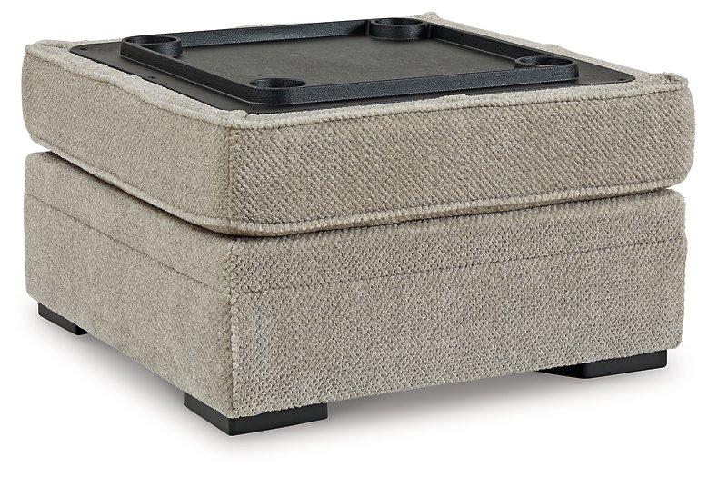 Calnita Ottoman With Storage - Unclaimed Freight North (Aitkin, MN)