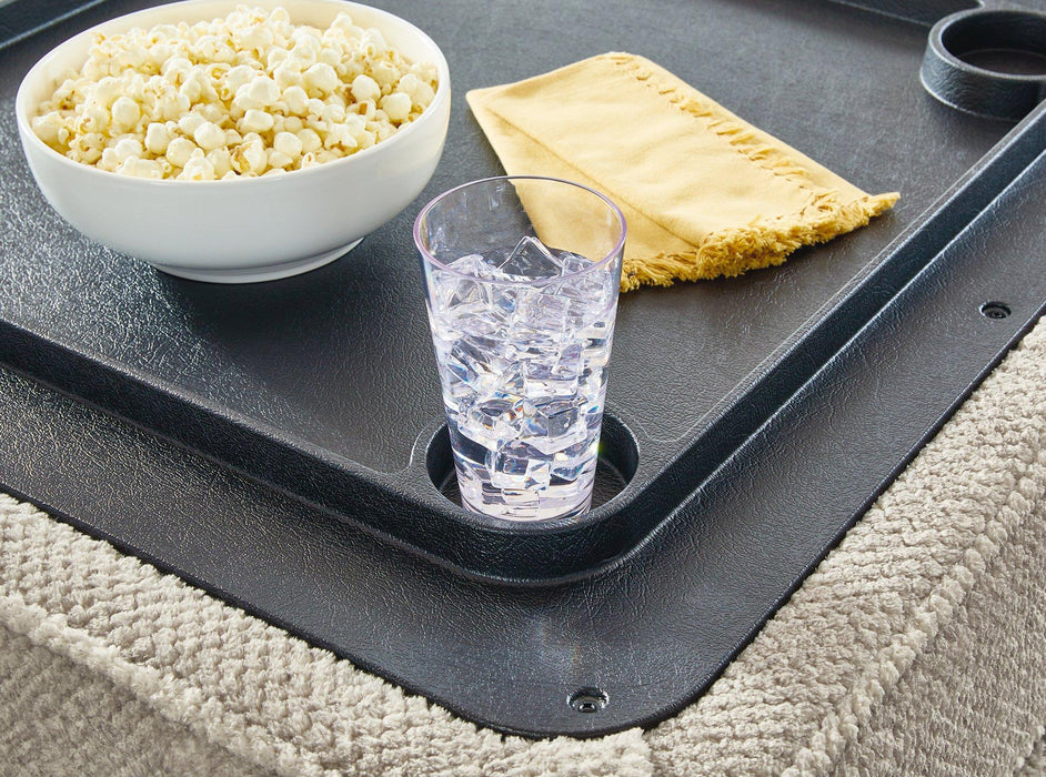 Calnita Ottoman With Storage - Unclaimed Freight North (Aitkin, MN)