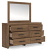 Broachmyn Dresser and Mirror - Unclaimed Freight North (Aitkin, MN)