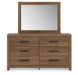 Broachmyn Dresser and Mirror - Unclaimed Freight North (Aitkin, MN)