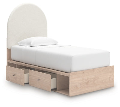 Arloster Upholstered Bed - Unclaimed Freight North (Aitkin, MN)