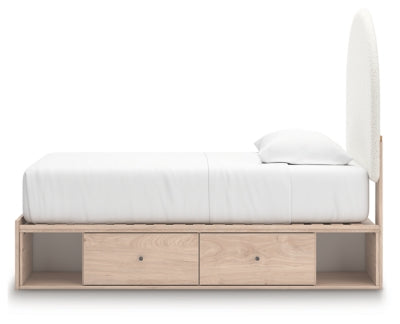 Arloster Upholstered Bed - Unclaimed Freight North (Aitkin, MN)