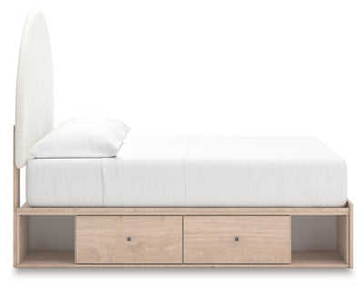 Arloster Upholstered Bed - Unclaimed Freight North (Aitkin, MN)